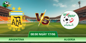 Nhận Định Argentina – Algeria Vào Lúc 08:00 Ngày 17/06