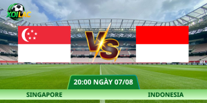 Nhận Định Singapore – Indonesia Vào Lúc 20:00 Ngày 07/08
